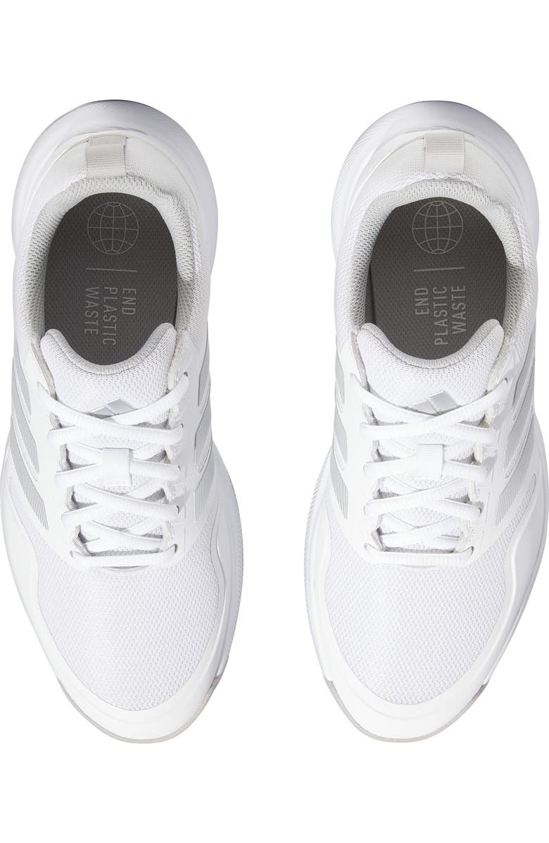 adidas Tech Response 3.0 Water Resistant Golf Shoe, Alternate, color, White/ Grey/ Silver Metallic