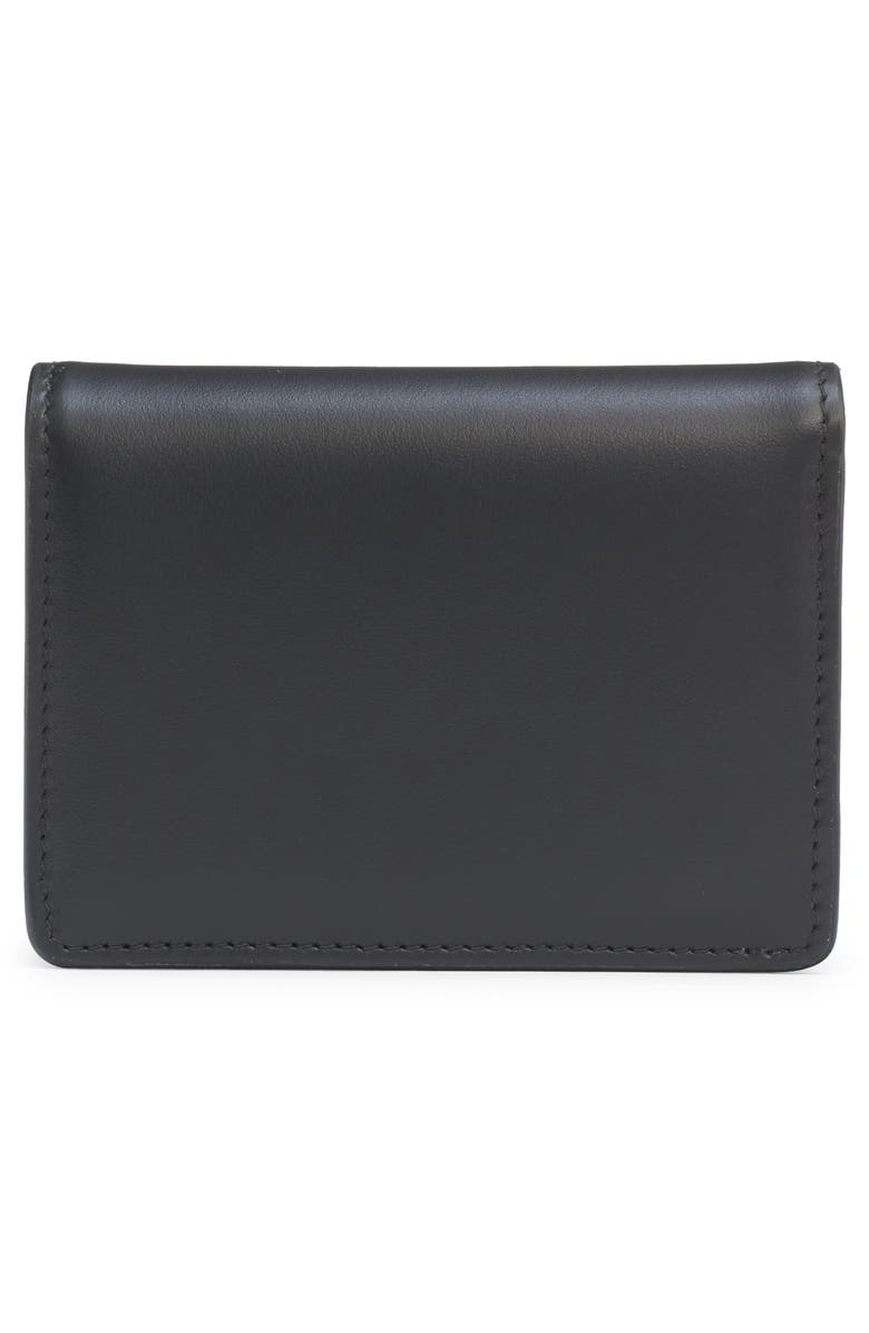 Dolce&Gabbana DG Logo Leather Wallet, Alternate, color, 80999 Black