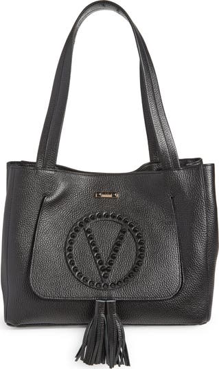 Valentino Ollie Pebbled Leather Tassel Tote hotsell by Mario Valentino