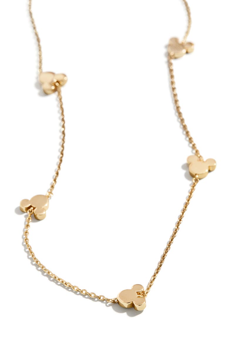 BaubleBar Disney<sup>®</sup> Mickey Mouse Station Necklace, Alternate, color,