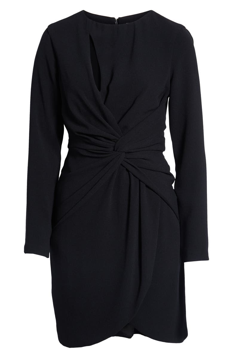 Dress the Population Coby Twisted Faux Wrap Cocktail Dress, Alternate, color,