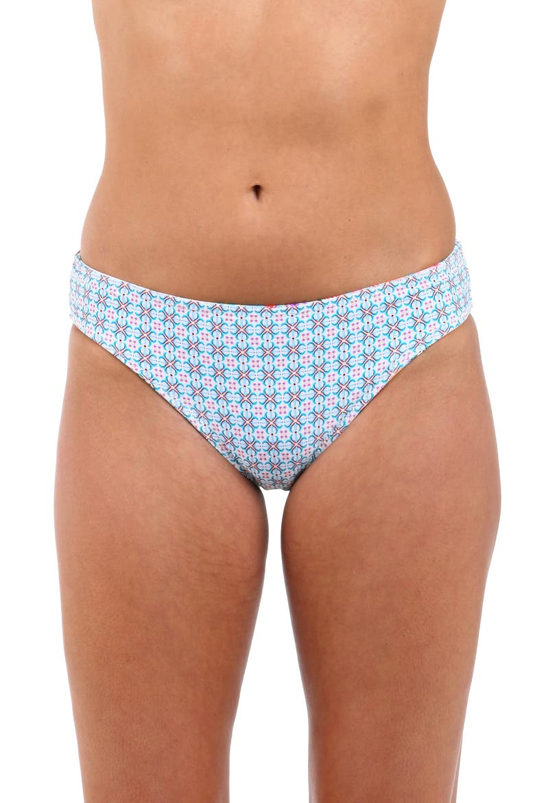 Riviera Reversible Hipster Bikini Bottoms, Alternate, color, WHITE