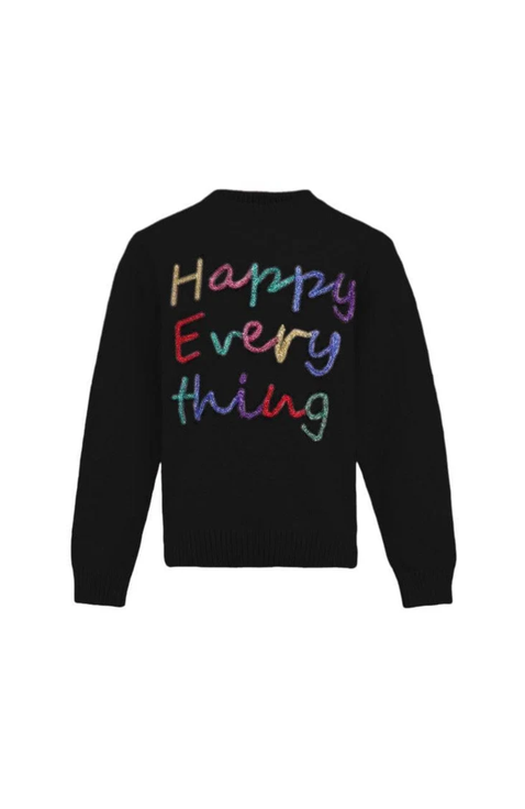 Happy Everything Tinsel Sweater