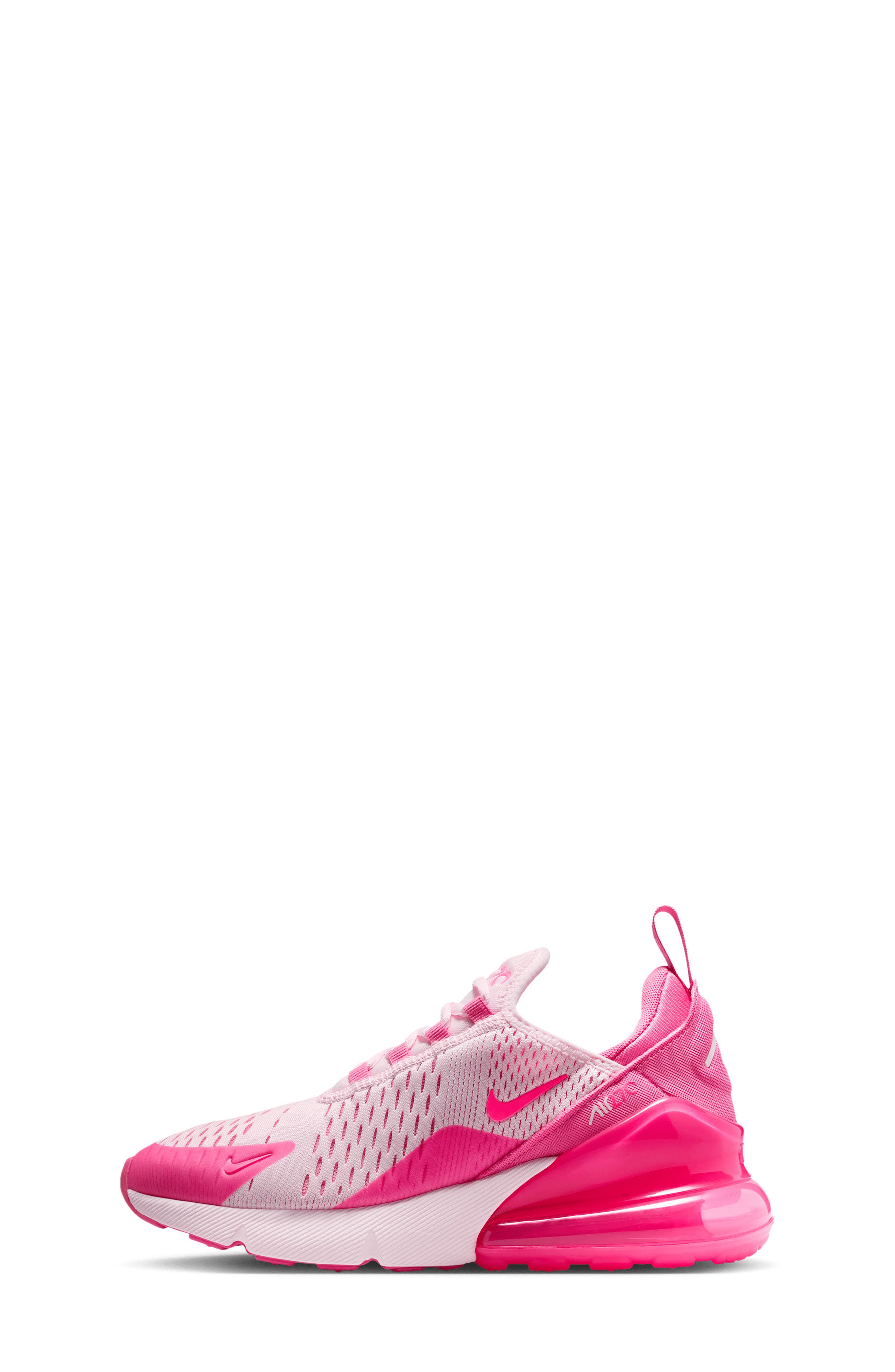 Nike Kids' Air Max 270 Sneaker, Alternate, color, Pink/ Pinksicle/ White/ Pink