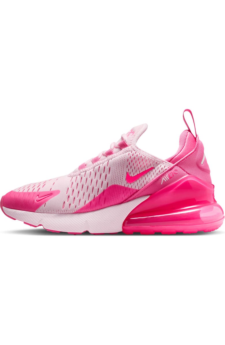 Nike Kids' Air Max 270 Sneaker, Alternate, color, Pink/ Pinksicle/ White/ Pink