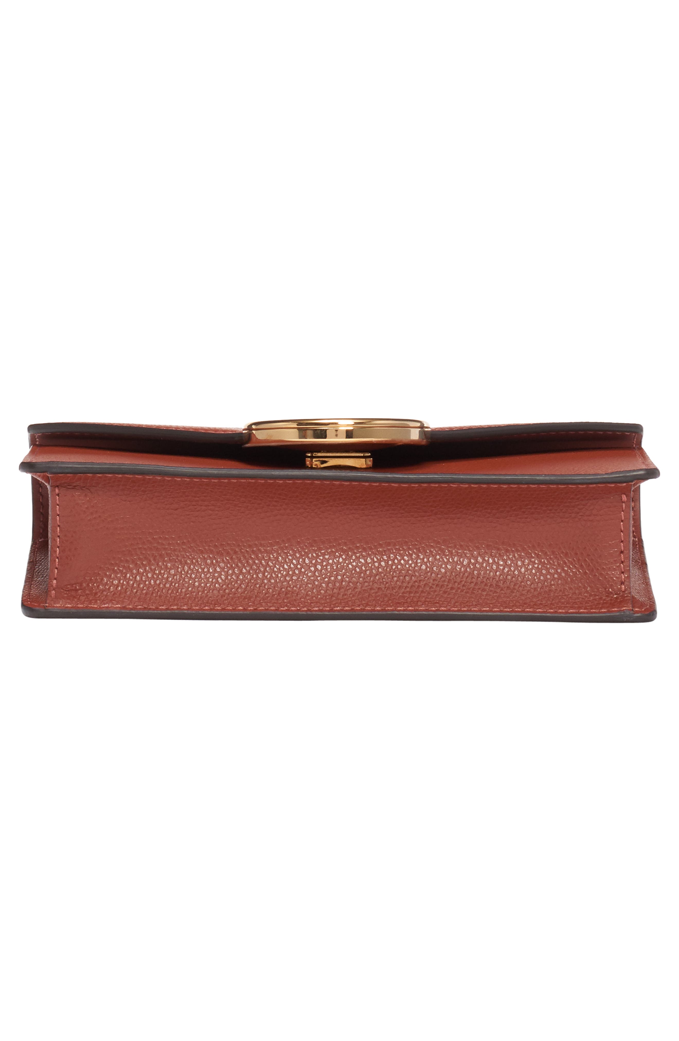 Fendi Logo Leather Belt Bag, Alternate, color, 