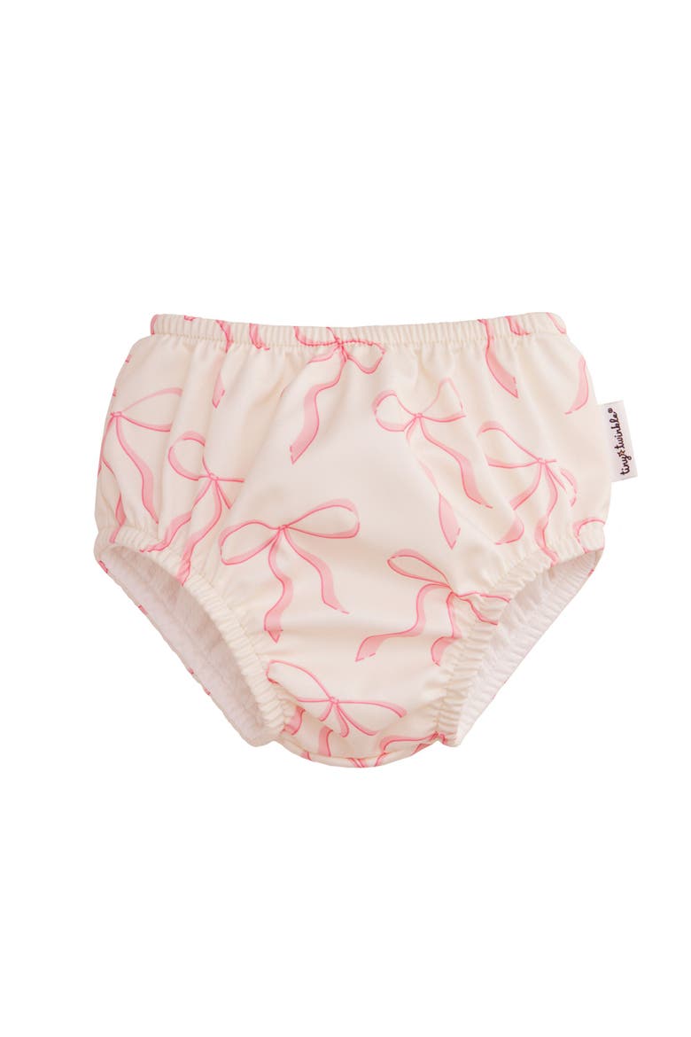 Reusable UPF 50+ Pull-Up Swim Diapers -  2-Pack, Alternate, color, Raspberry Gingham & Bows