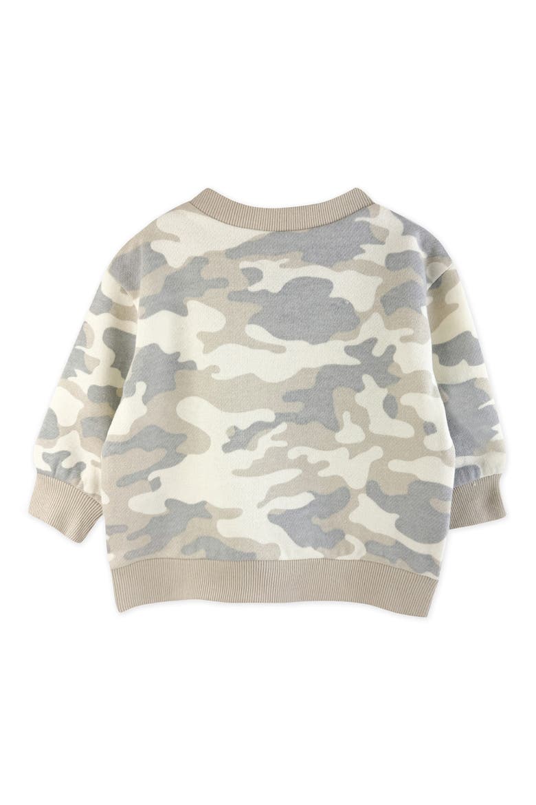 Kids' Crewneck & Joggers Set, Alternate, color, SEAFOAM CAMO