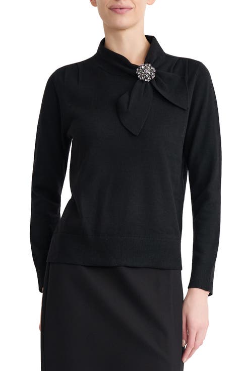 Pin Tie Sweater