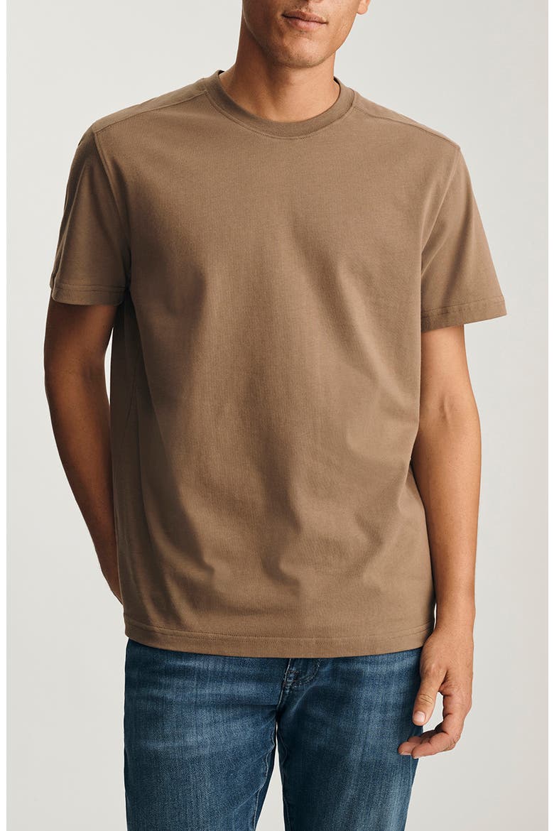 Classic Fit Cotton T-Shirt, Main, color, SHITAKE