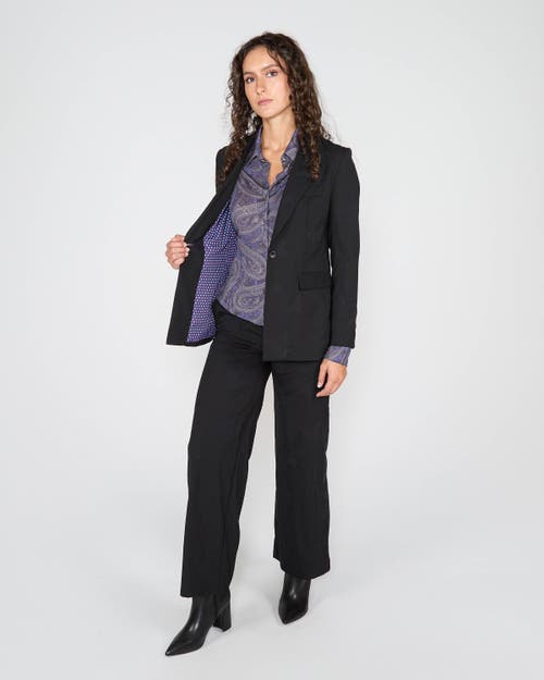 Lords Of Harlech Julia Tailored Jacket In Black