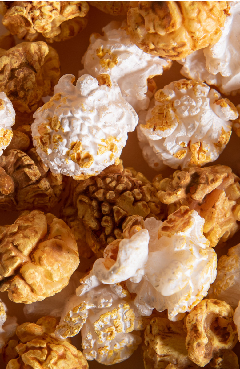 Southlake gifts Popcorn Candle Bowl, Alternate, color, Buttery Yellow Popcorn