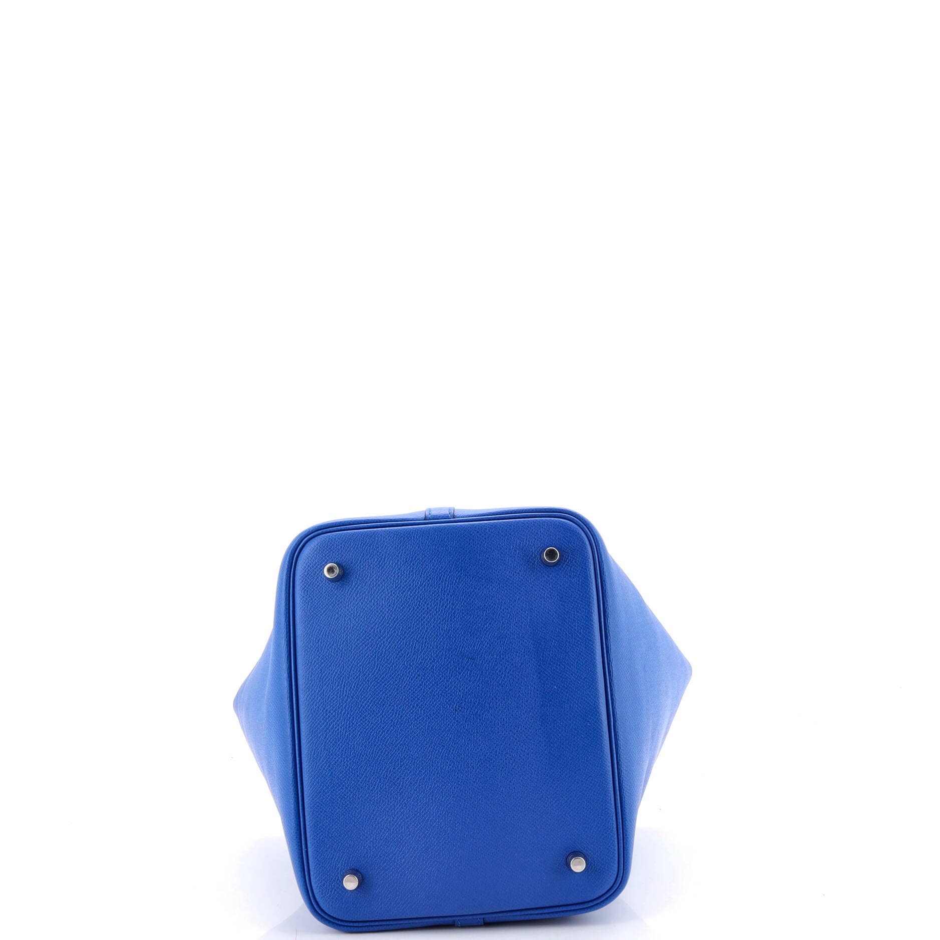 Picotin Lock Bag Tressage Epsom MM, Alternate, color, Blue
