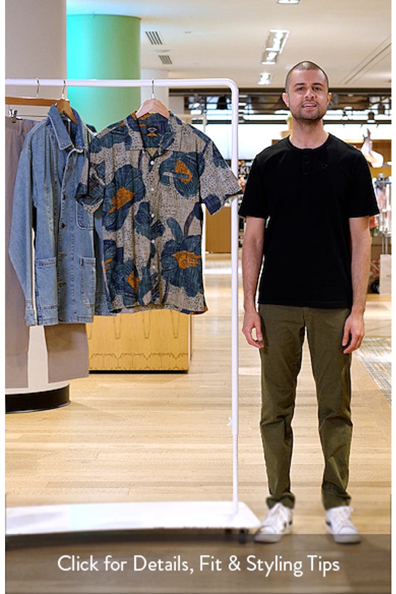Bloom Floral Cotton Camp Shirt video