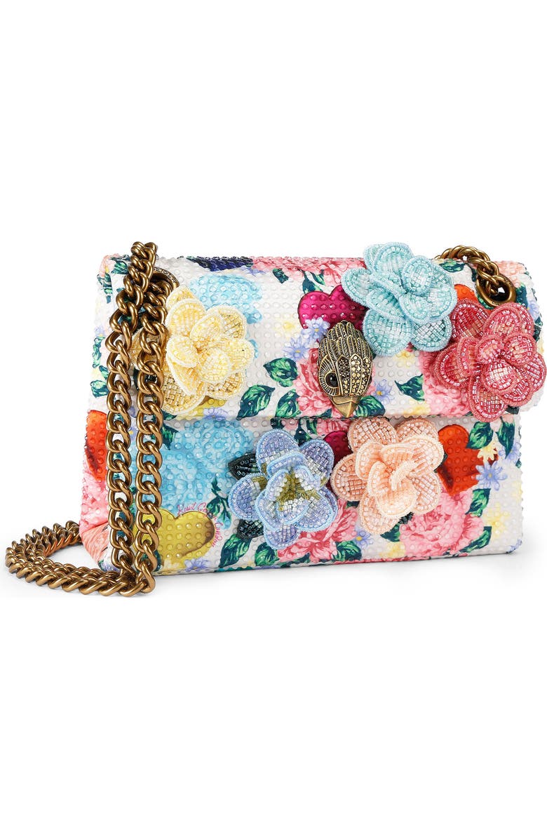 Kurt Geiger London Small Kensington Convertible Shoulder Bag, Alternate, color, Open White