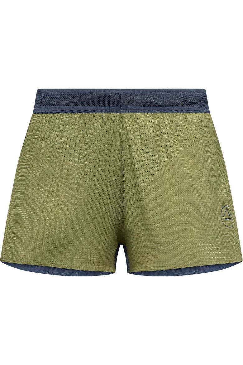 Pure 3In Short - Women's, Alternate, color, Cypress/Night Sky