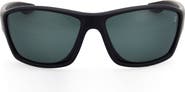 Timberland 64mm Oversize Polarized Square Sunglasses