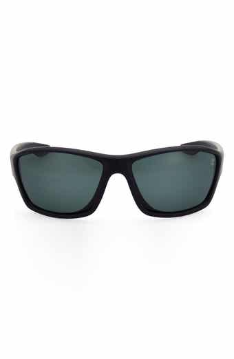 Timberland 64mm Oversize Polarized Square Sunglasses