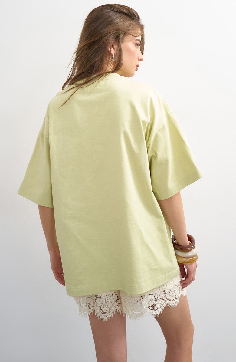 Topshop Santiago Oversize Graphic T-Shirt, Alternate, color,