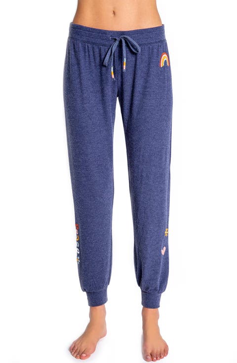 Retro Revive Embroidered Joggers