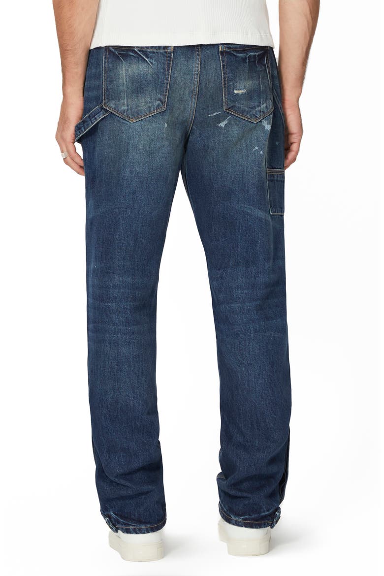 Straight Leg Carpenter Jeans, Alternate, color, SAVOY