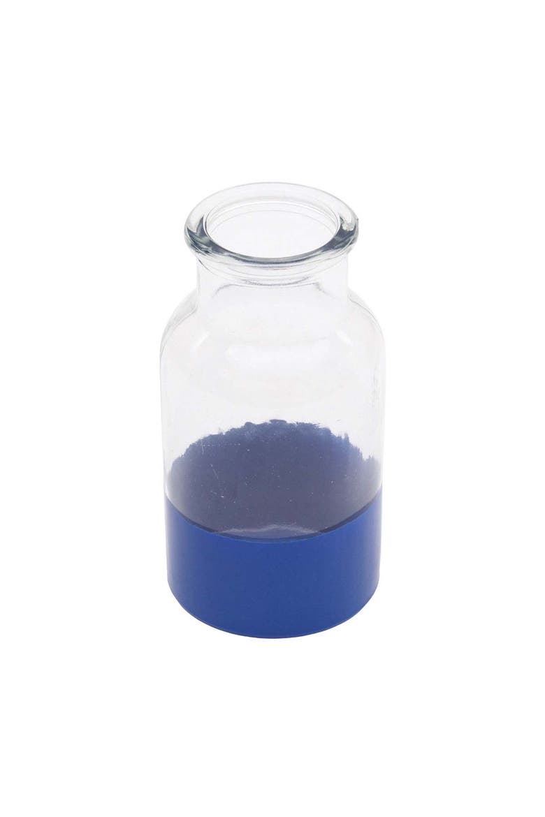Maxwell Glass Blue Filled Vase, Alternate, color, Blue