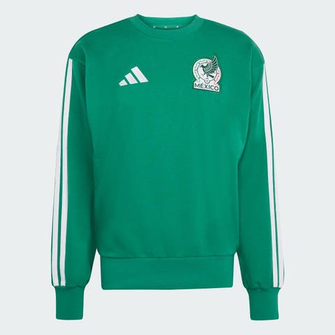 Men's adidas  Green Mexico National Team FIFA x World Cup Alphaskin Crewneck Sweatshirt