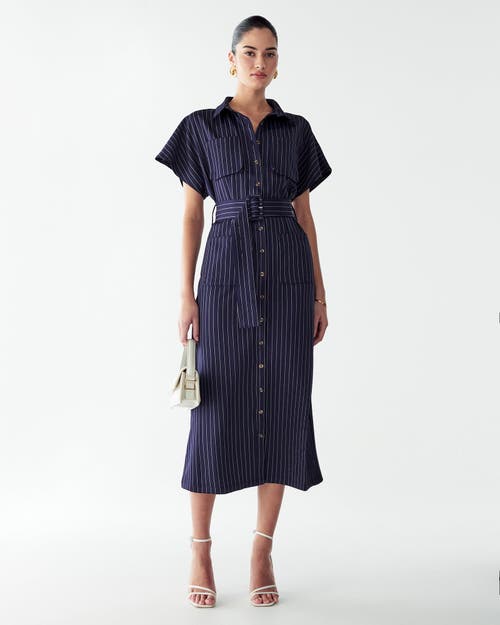 Willa Wichita Midi Dress In Blue
