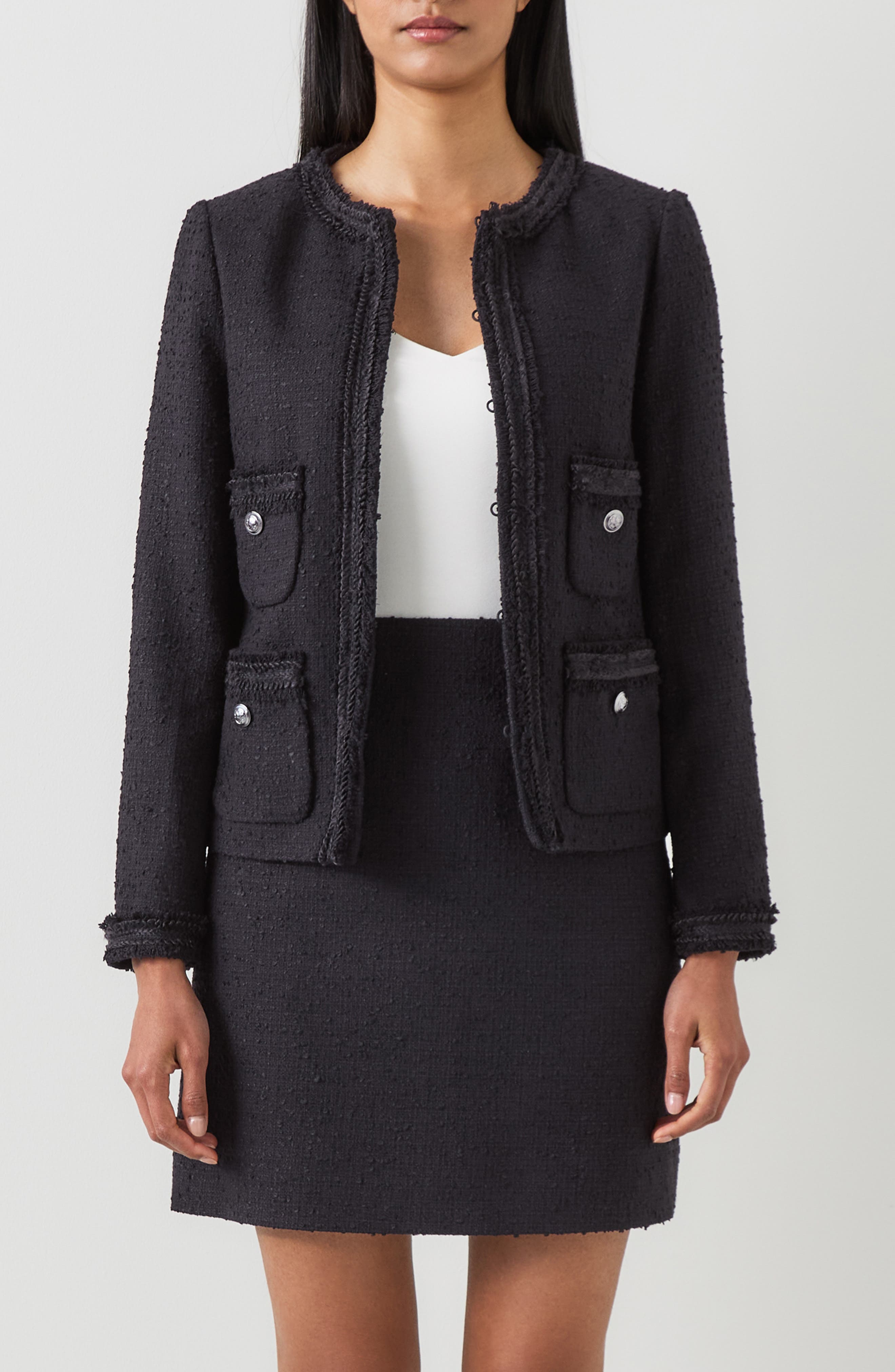 LK Bennett Charlie Tweed Jacket
