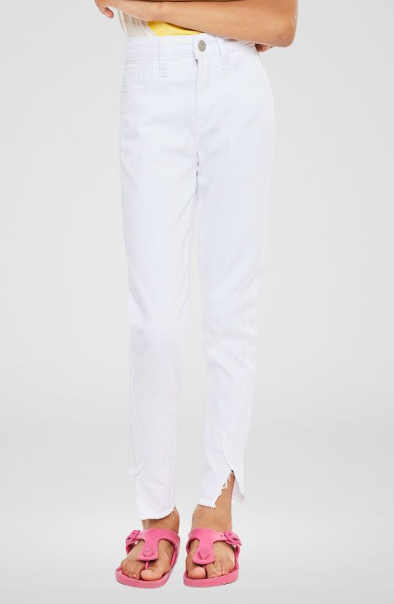 KanCan Rio High Rise Ankle Skinny Jeans, Main, color, White