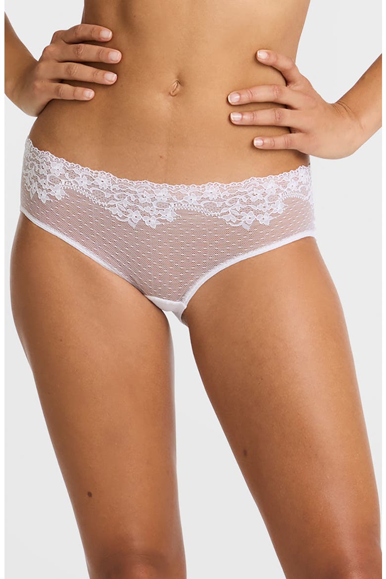 Double Take Bikini Briefs, Main, color, WHITE