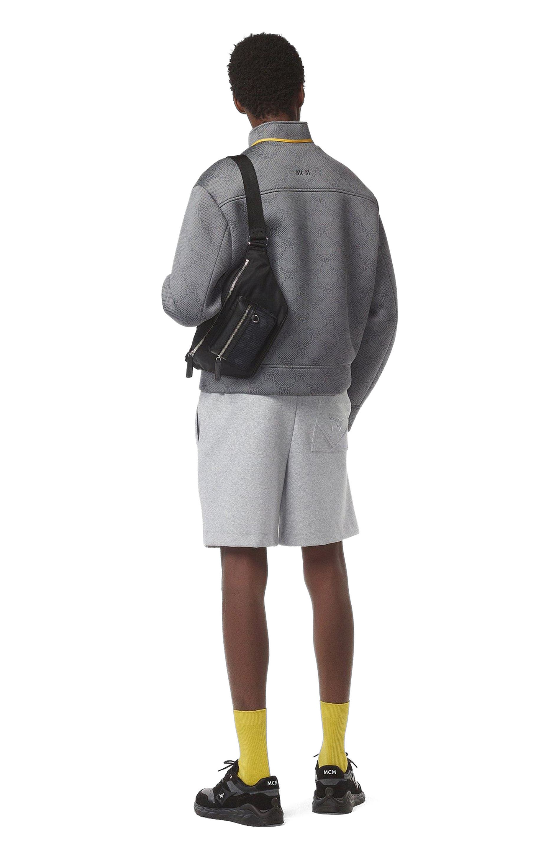 MCM Fursten Belt Bag in Recycled Nylon, Alternate, color, 