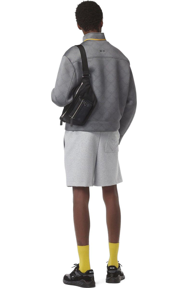 MCM Fursten Belt Bag in Recycled Nylon, Alternate, color,