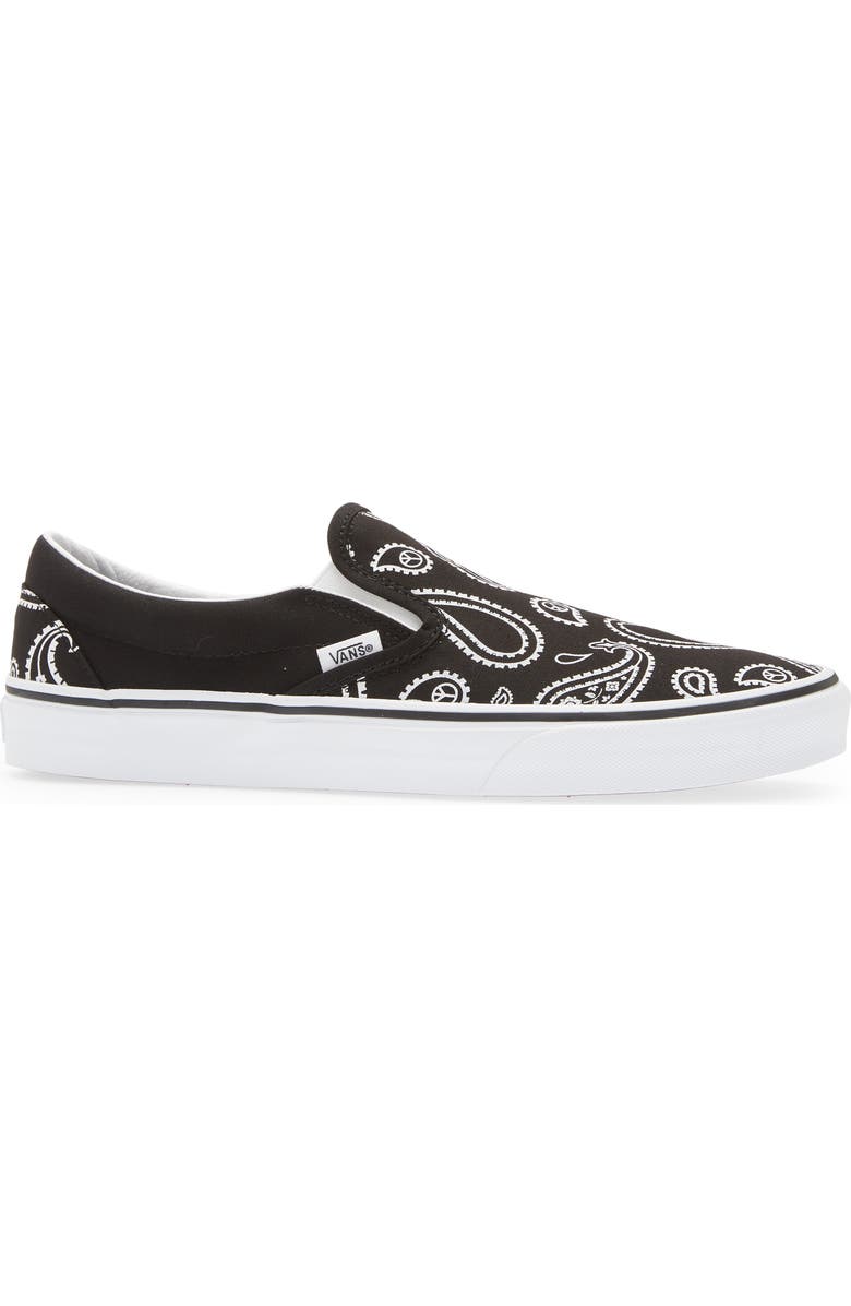 Vans Peace Paisley Classic Slip-On Sneaker, Alternate, color,