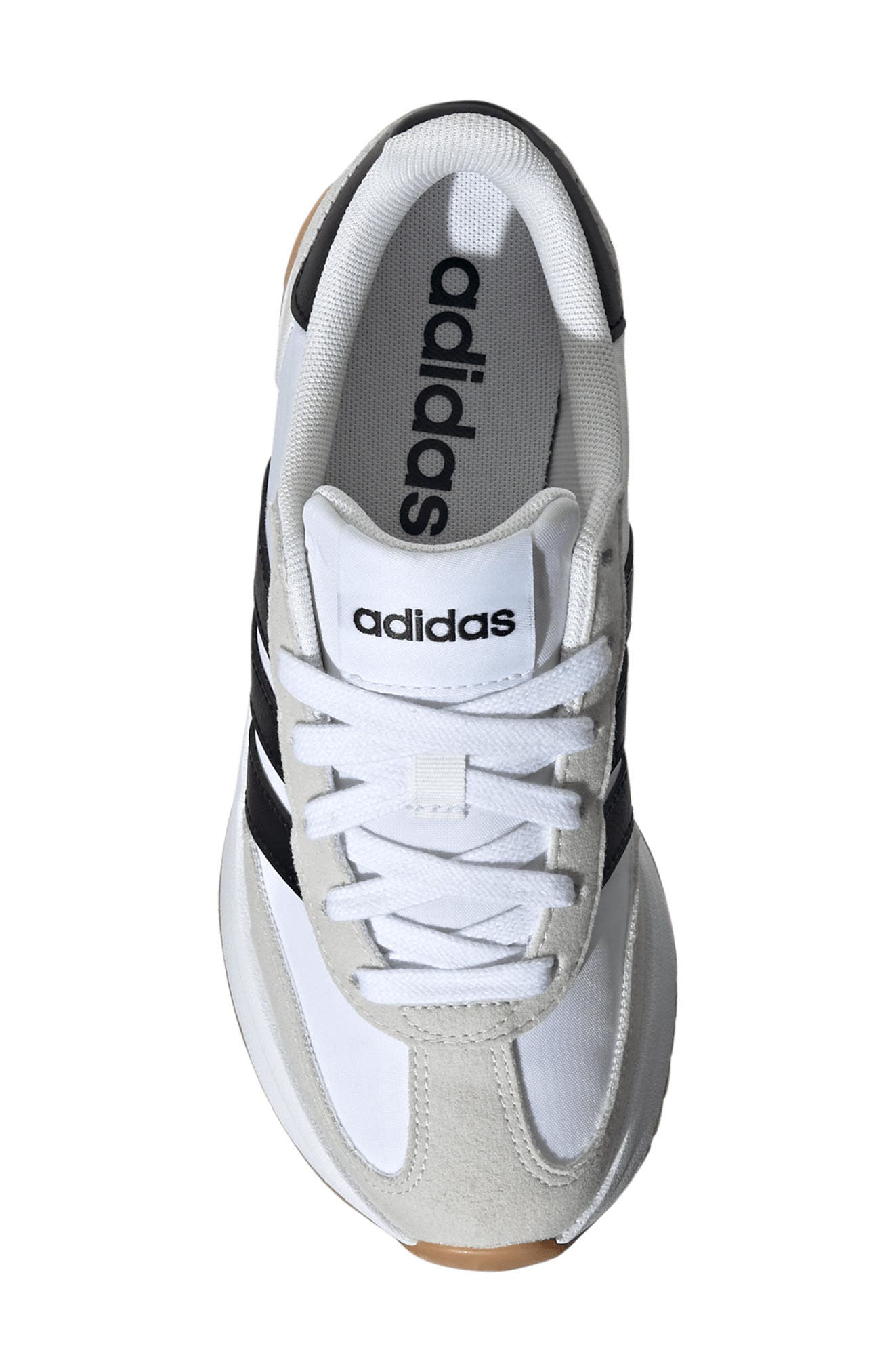 adidas Kids' Run '70s 2-0 Sneaker, Alternate, color, White/ Core Black/ Grey