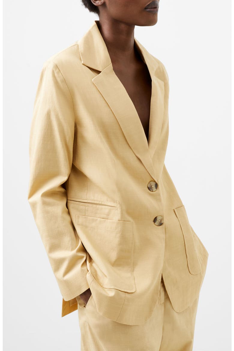 Alania Blazer, Alternate, color, BISCOTTI