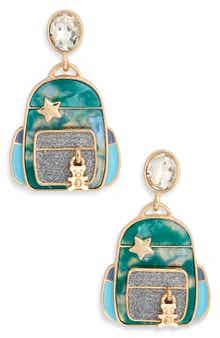 Backpack Drop Earrings