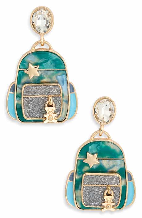 Backpack Drop Earrings