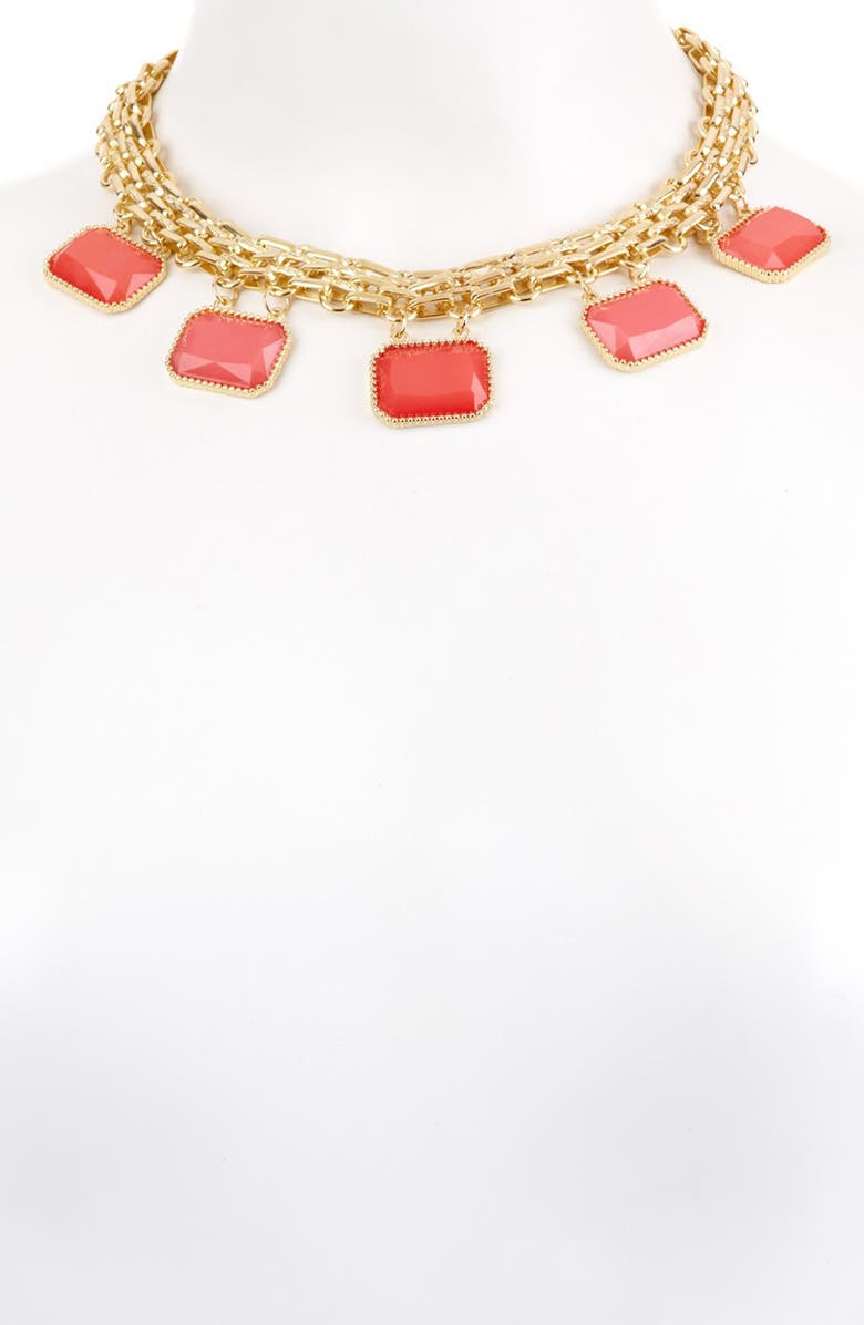 OLIVIA WELLES Daphne Stone Collar Necklace, Alternate, color, 