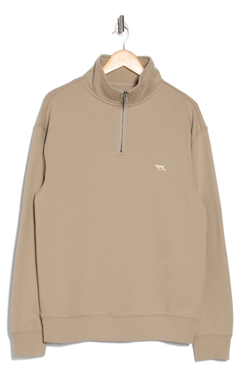 Rodd & Gunn Glen Eden Quarter-Zip Pullover Sweatshirt, Alternate, color, Sand