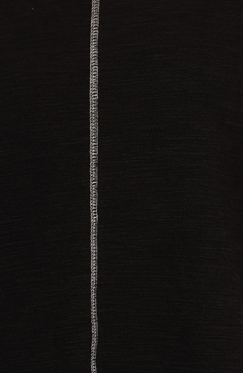 Petal & Pup Angler Short Sleeve Sweatshirt & Pants Set, Alternate, color, Black