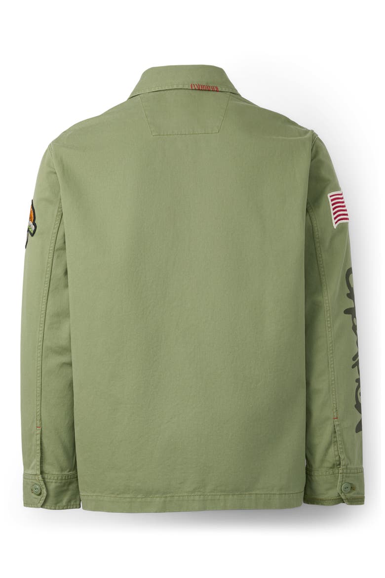 Philly Fighter Utility Jacket, Alternate, color, OLIVE