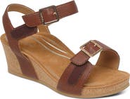 Aetrex Lexa Wedge Sandal