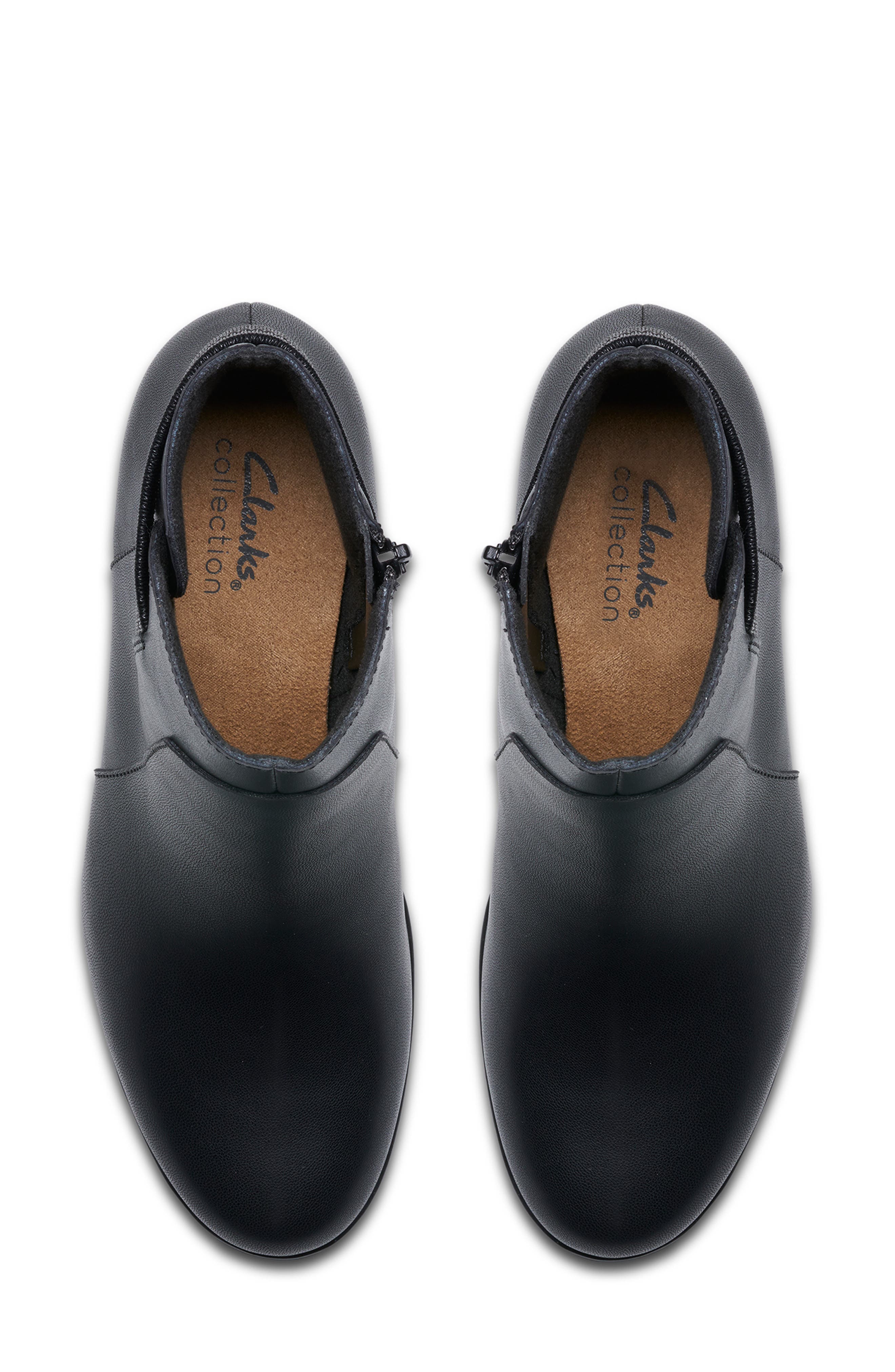 Clarks<sup>®</sup> Emily Quartz Bootie, Alternate, color, Black