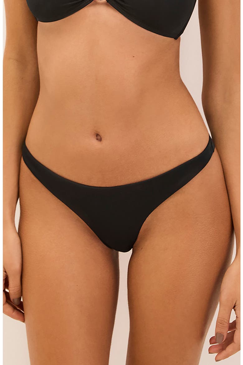 Solid Basic Bikini Bottoms, Main, color, BLACK