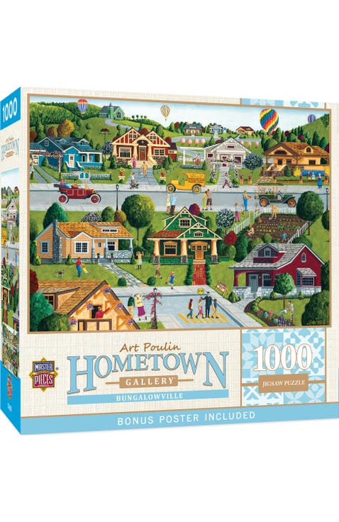 Bungalowville 1000 Piece Jigsaw Puzzle