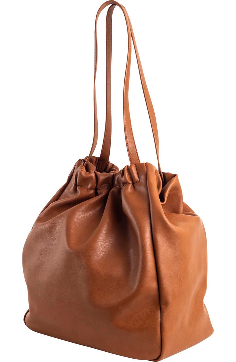 Urban Originals Paradise Vegan Leather Tote, Alternate, color, Tan