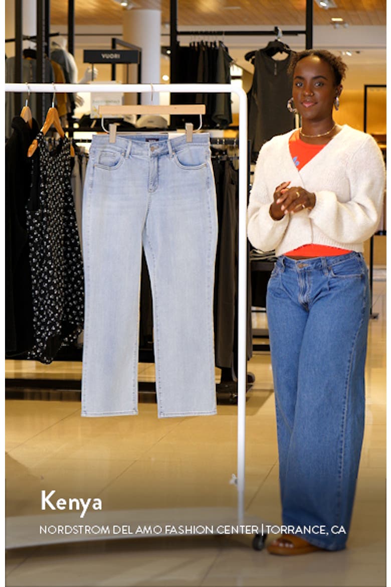 Marilyn Straight Leg Ankle Jeans video