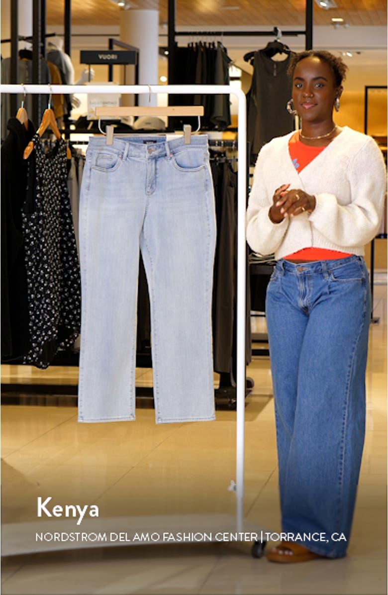 Marilyn Straight Leg Ankle Jeans, sales video thumbnail