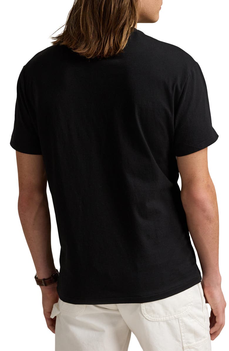 Polo Ralph Lauren Logo Graphic T-Shirt, Alternate, color, Polo Black